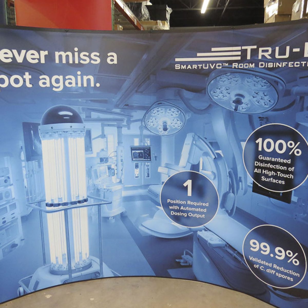 26) 10ft Curved Pop Up