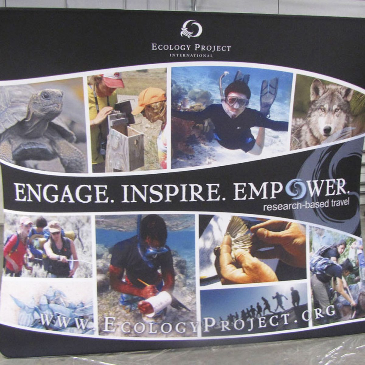 16) 10ft Curved Tube Tension Fabric