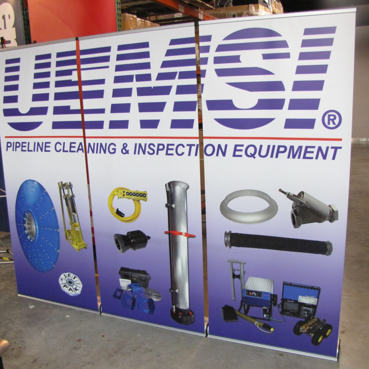 11) Retractable Banner Wall