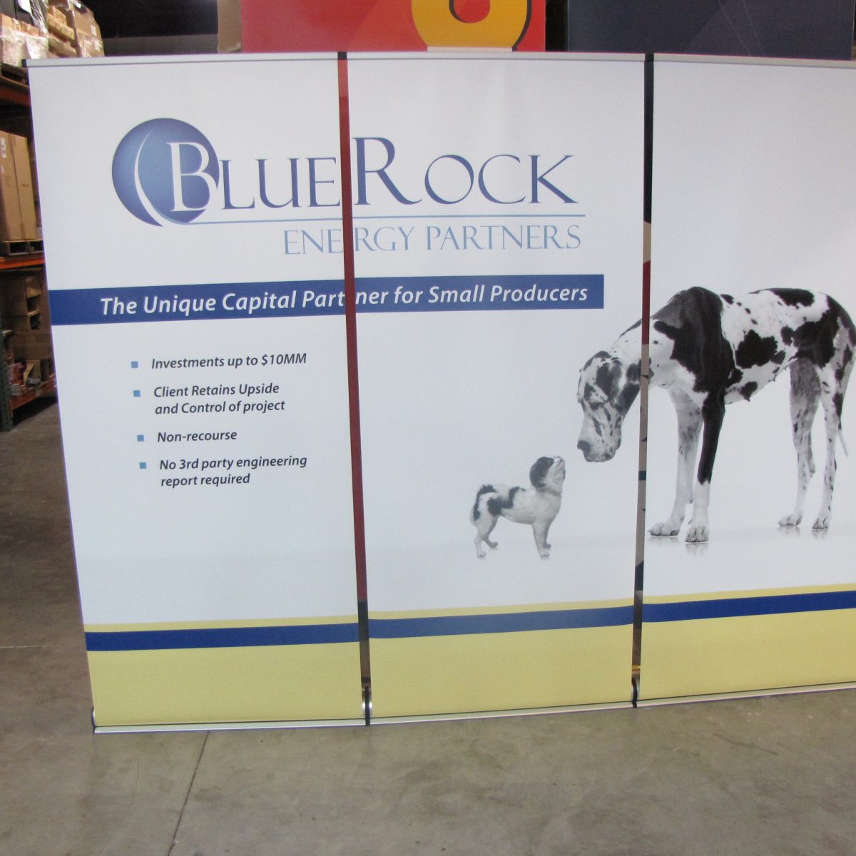10) Retractable Banner Wall