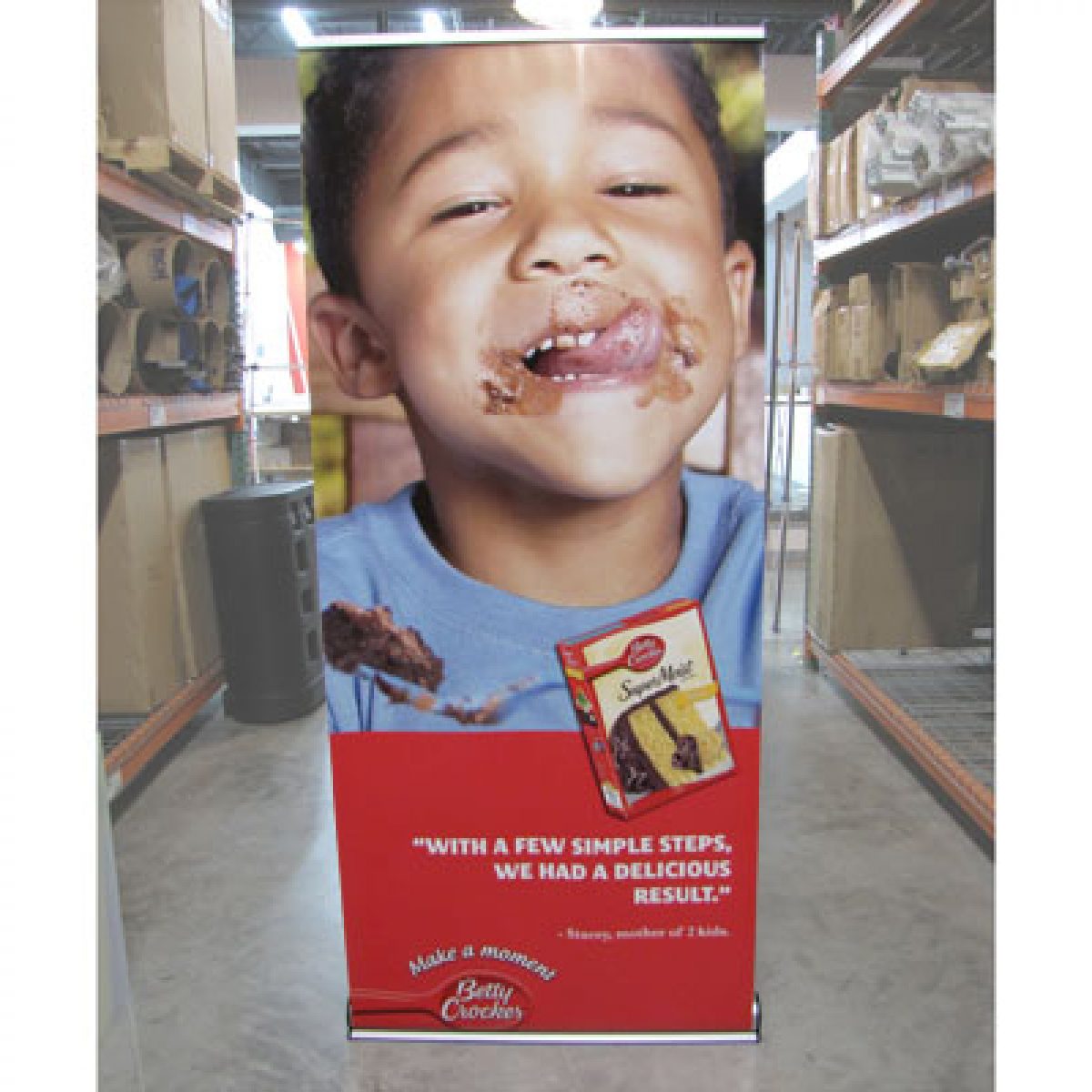 7) Retractable Banner Stand