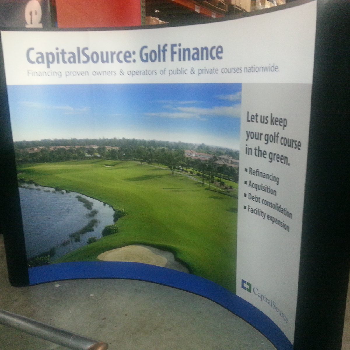 2) 10ft Curved Pop Up