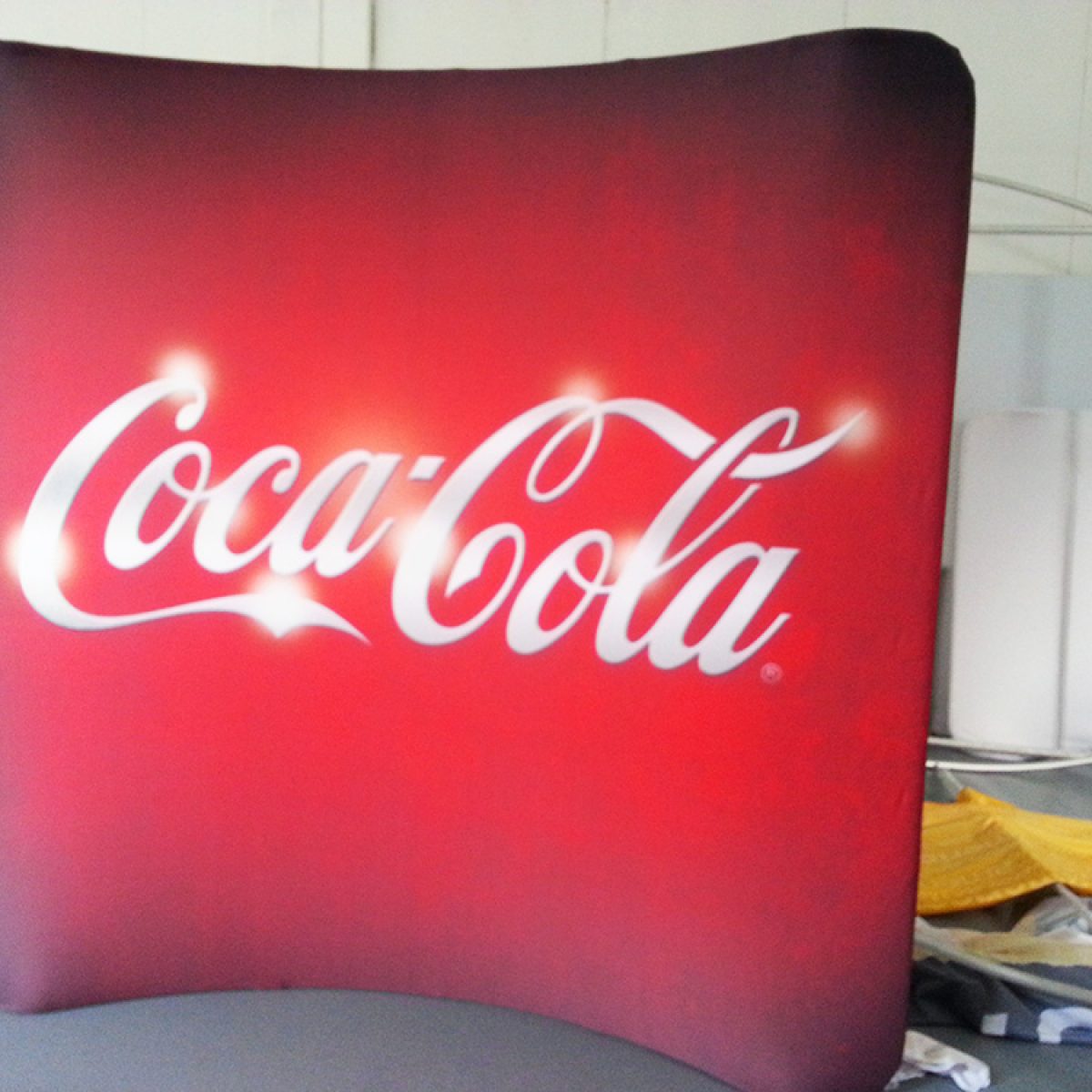 7) 10ft Curved Tube Tension Fabric