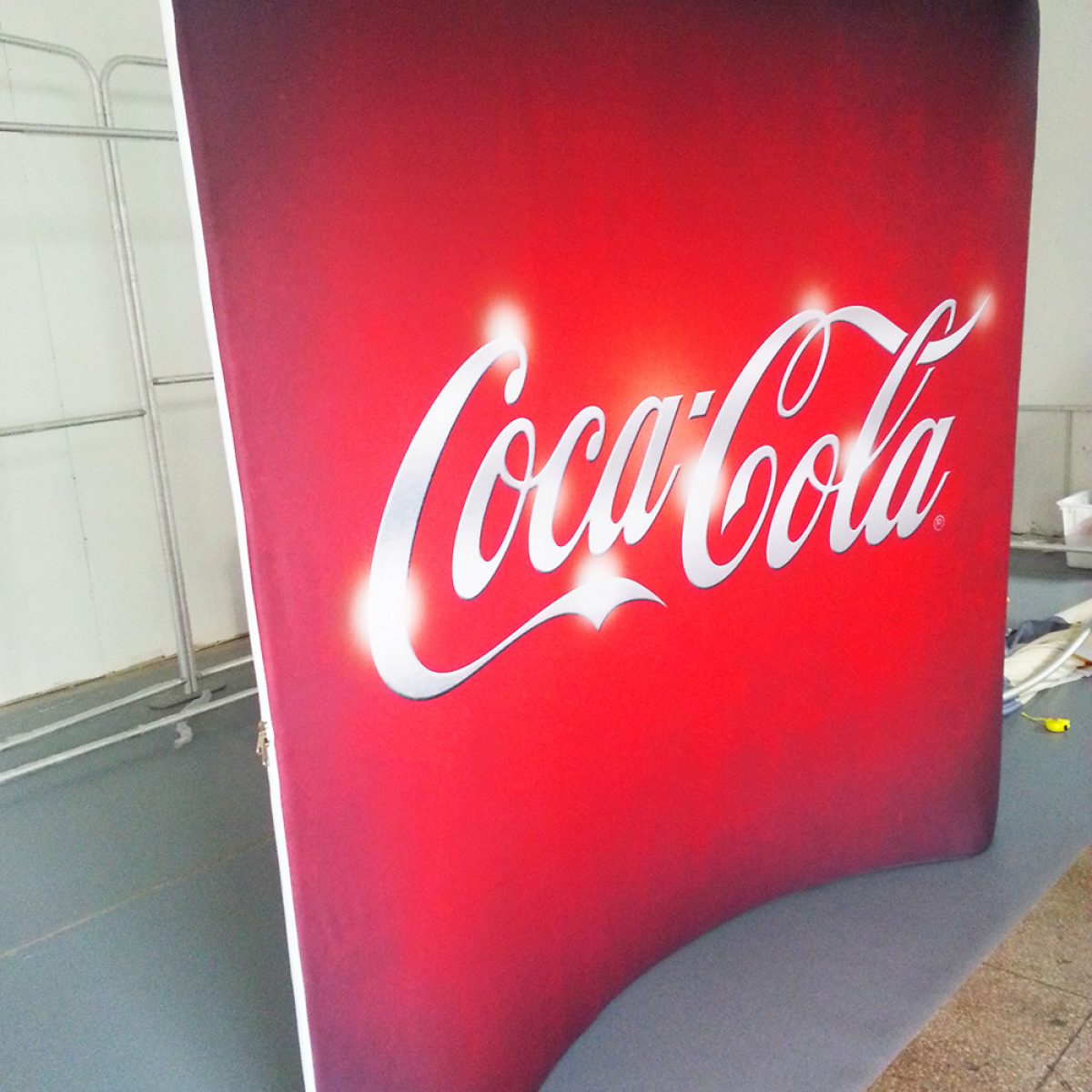 6) 10ft Curved Tube Tension Fabric