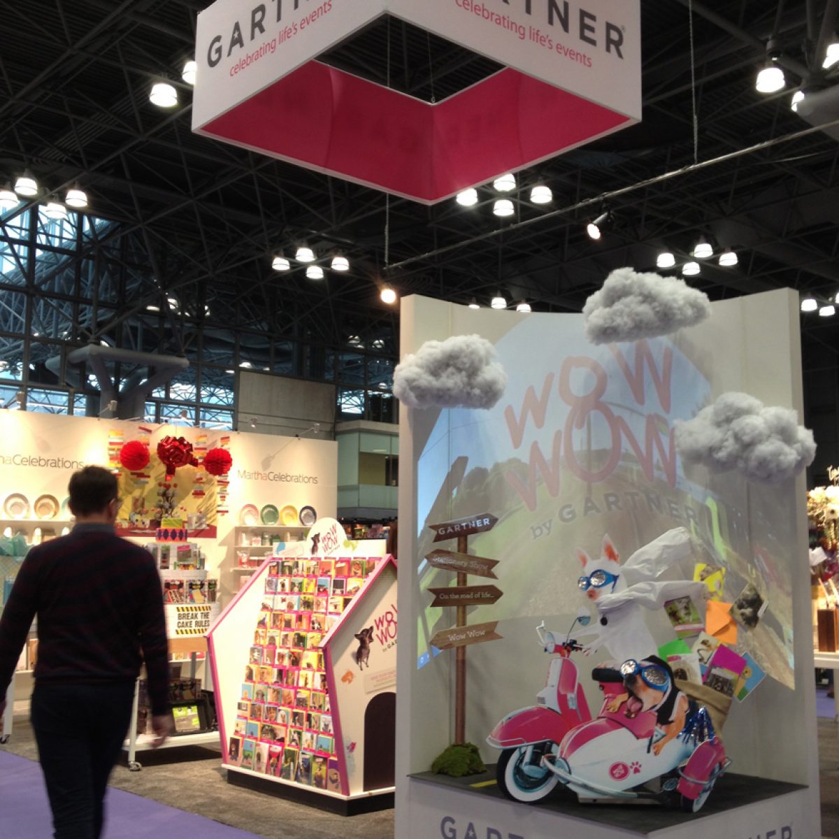 14) Square Hanging Banner