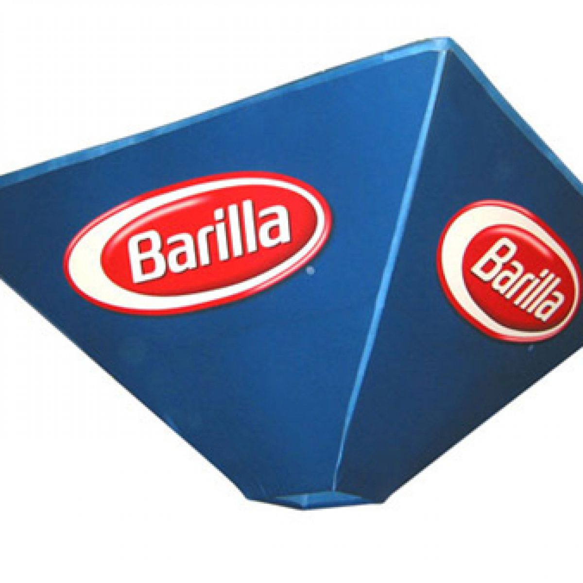 12) Tapered Pyramid Hanging Banner