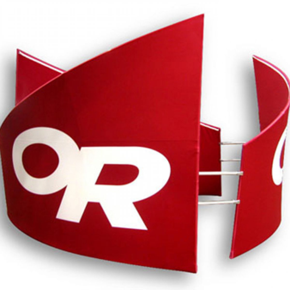 7) Spiral Hanging Banner