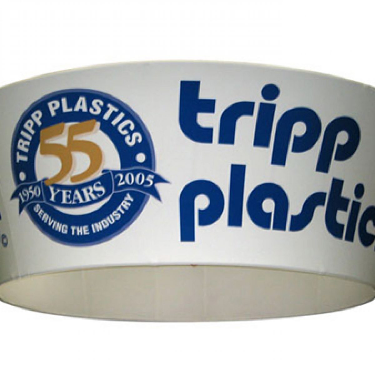 8) Tapered Circular Hanging Banner