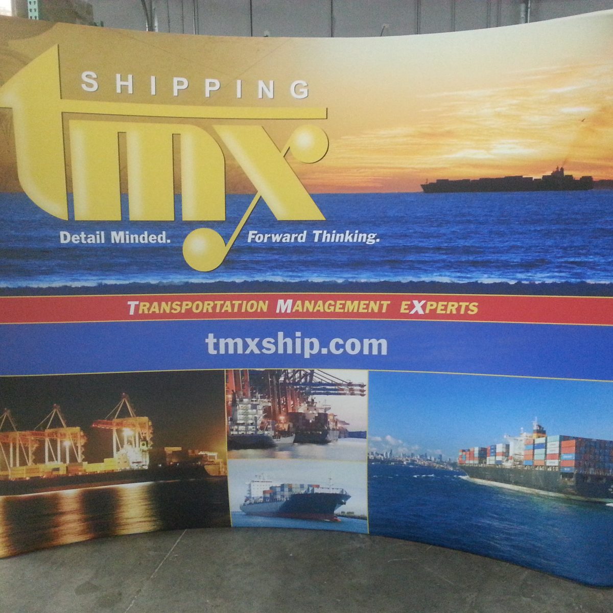 1) 10ft Curved Tube Tension Fabric