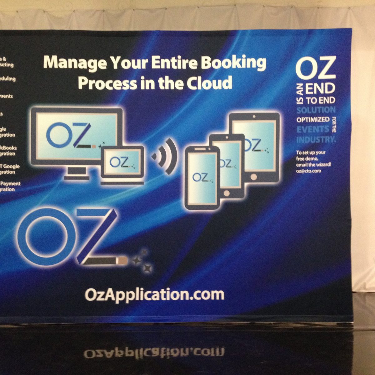 46) Tension Fabric Displays